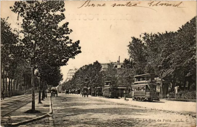 CPA AK VINVENNES La Rue de Paris (672339)