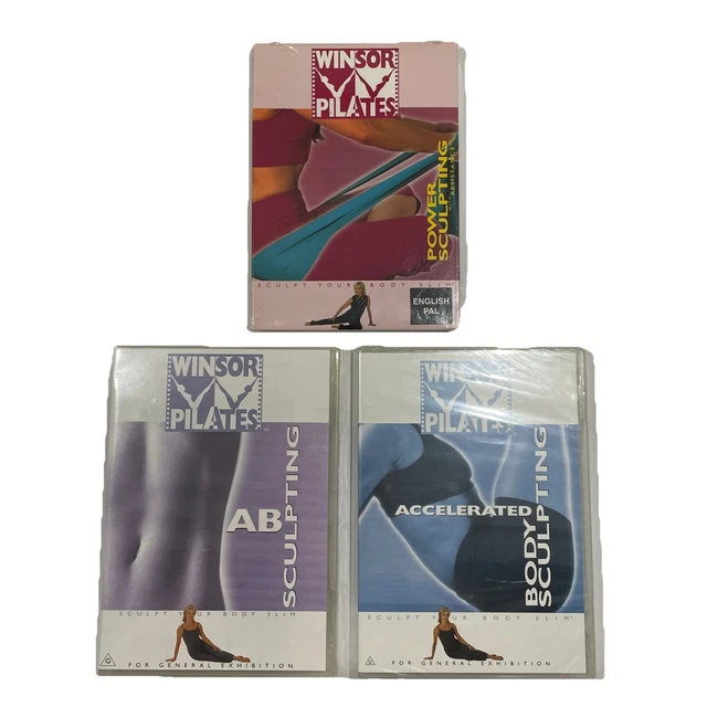 WINSOR PILATES X DVD Bundle Body AB Power Sculpting Brand New