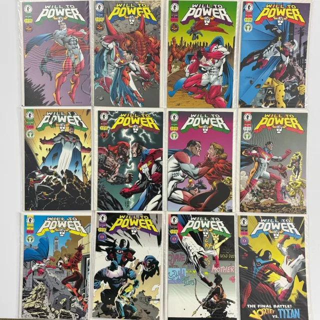 Will To Power 1-12 1 2 3 4 5 6 7 8 9 10 11 12 Complete Series (1994, Dark Horse)