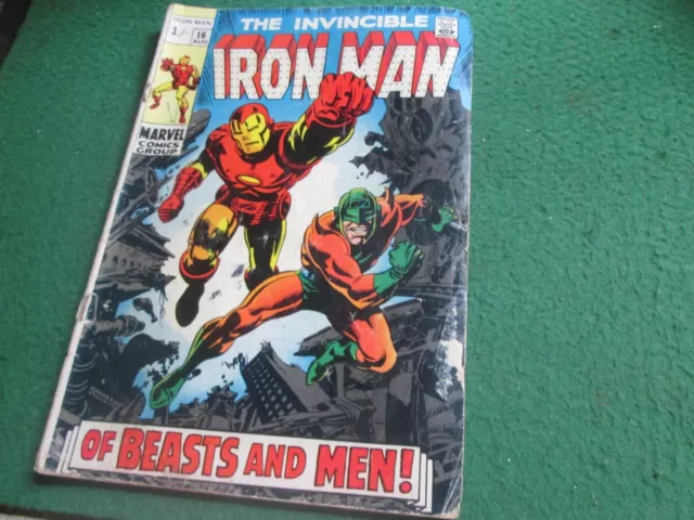 The Invincible Iron Man (No.16 Aug)