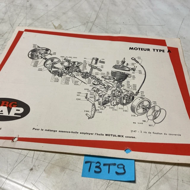 Moteur Abg Vap À VENDRE!