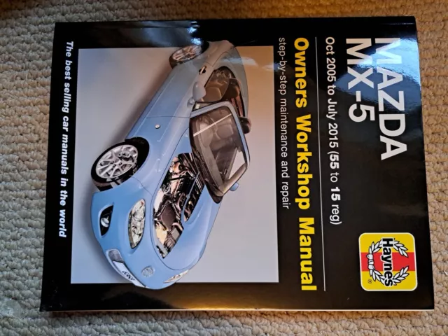 Mazda MX-5 (Oct 05 - July 15) 55 to 15 Haynes Repair Manual (Paperback)