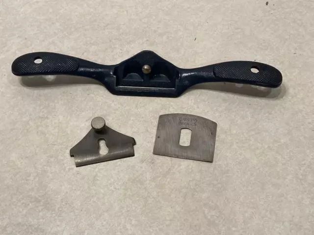Vintage Stanley No.51 Spokeshave *Navy Blue Color in Good Condition* USA