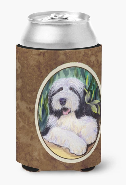 Bearded Collie Can or Bottle Hugger SS1038CC-S
