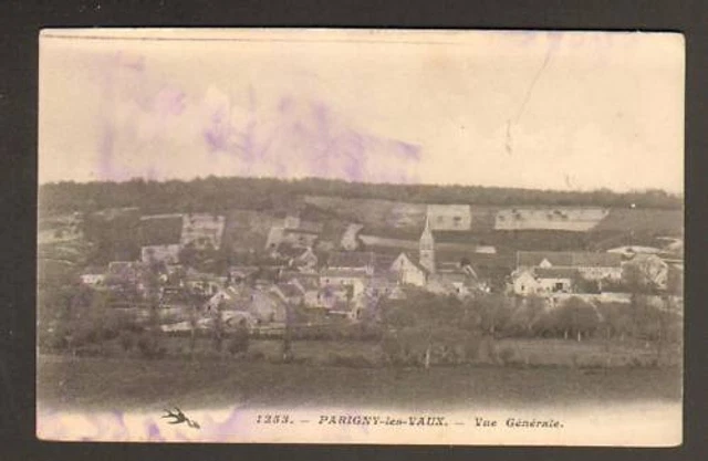 PARIGNY-les-VAUX (58) VILLAS & CHURCH in 1909