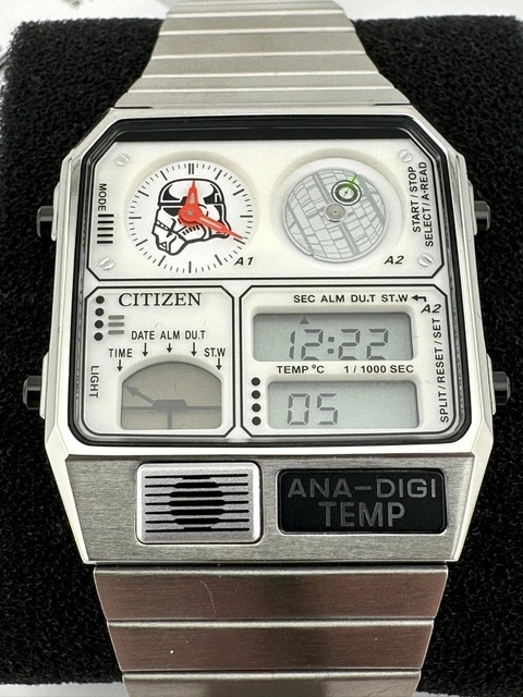 CITIZEN STAR WARS ANA-DIGI TEMP R2-D2 ジョギング