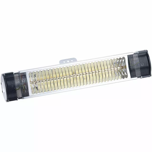 Semptec Infrarot-Außen-Heizstrahler IRW-2000 mit Goldröhre, 2.000 Watt, IP65 3