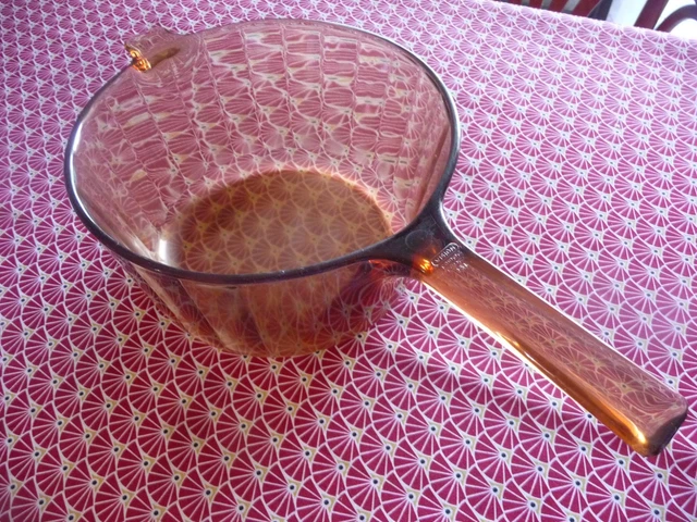 Cocotte ovale en verre de 3 litres avec couvercle en verre, poignée