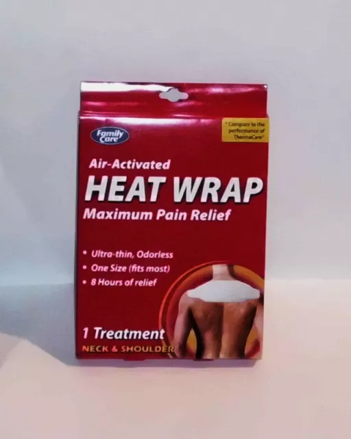 1 Neck& Shoulder Heat Wrap Maximum Pain Releif 8 Hours