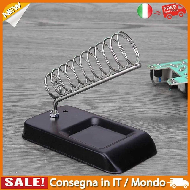 IT Solid Metal Base Soldering Iron Bracket Stand Holder Support Station Frame