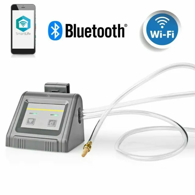 Centralina Irrigazione A Batteria Wifi Bluetooth Programmabile Smartphone Remoto