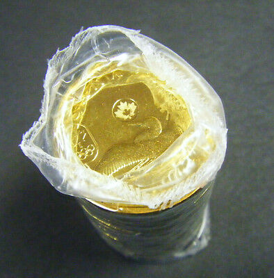 2014 Canada Olympic Lucky Loonie Roll (25 coins)  $1 coin One Dollar Canadian