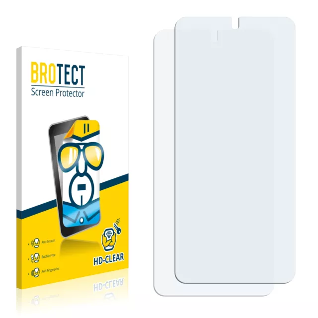 2x Protectora Pantalla para Xiaomi 12 Lite Pelicula Anti-Huellas Transparente 3