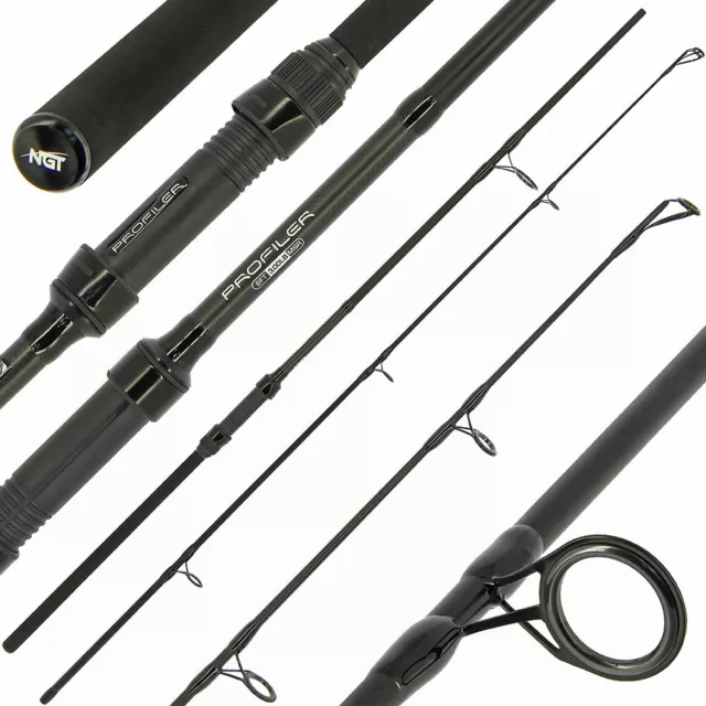 6ft Stalker Rod Carbon NGT Profiler 2pc Carp Rod Short Rod Carp Fishing 3lb tc