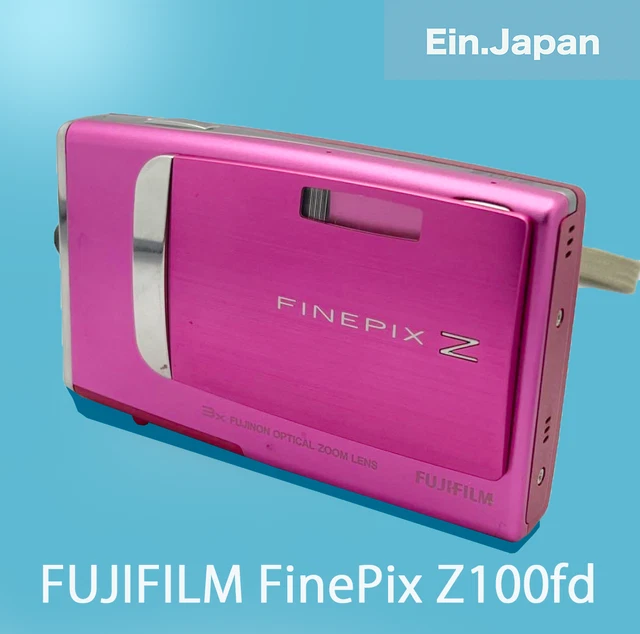 FUJIFILM FINEPIX Z10FD Pink Digital Camera Tested Working
