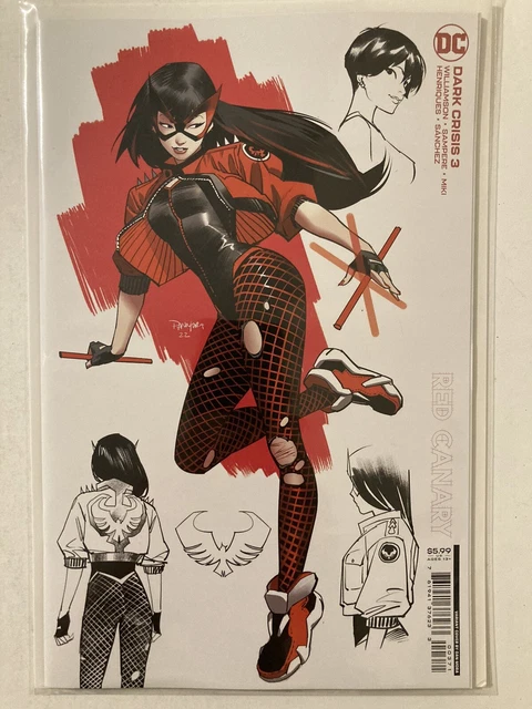 Dark Crisis #3 Dan Mora Variant 1st App Of Red Canary (DC 2022) NM Unread