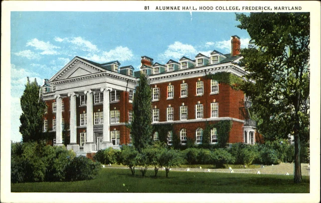 Alumnae Hall Hood College Frederick Maryland MD 1920s