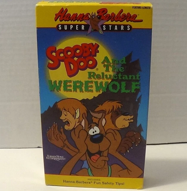 Scooby-Doo and the Reluctant Werewolf VHS (Hanna-Barbera Super Stars) (tested)