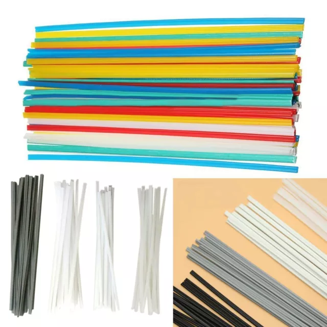 25/50Pcs ABS/PP/PVC/PE Plastica Saldatura Bacchette Elettrodi Kit per Saldatore