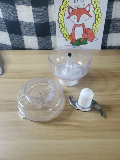 Oster Blender Replacement Food Processor model 5900 Bowl and Lid and S Blade