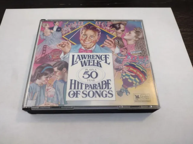 Lawrence Welk Plays a 50 Year Hit Parade Of Songs 3 CDs Set Vintage 1991 Box Set