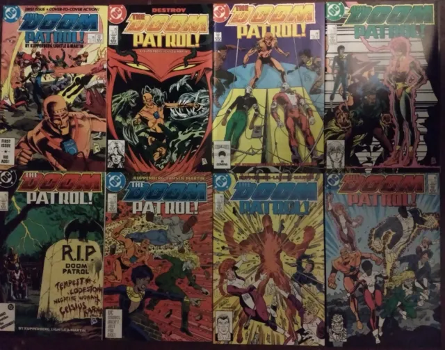 DC Mixed Lot. 40 comics. Doom Patrol. Captain Atom. Dr. Fate. Electric Warrior.