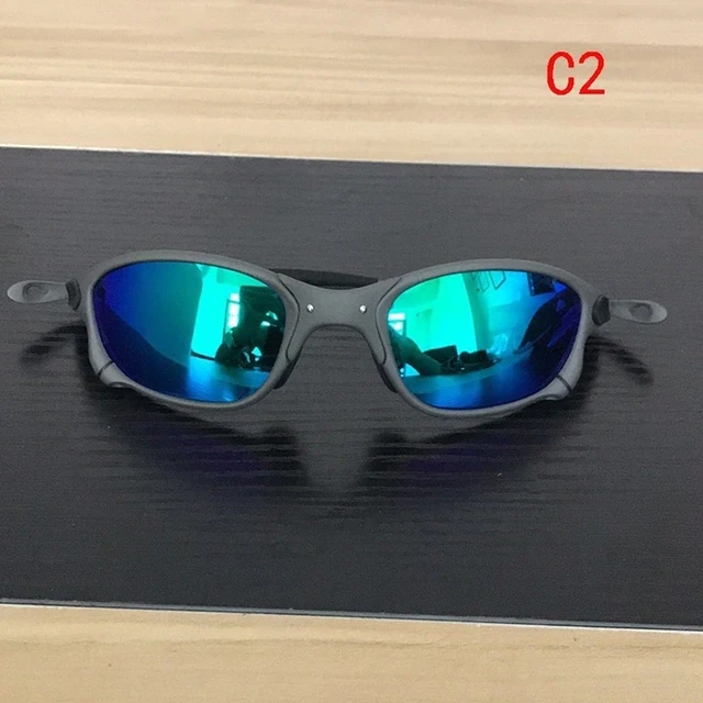 X-metal Juliet Cyclops Sunglasses Ruby Polarized Lenses Titanium Goggles Uv400