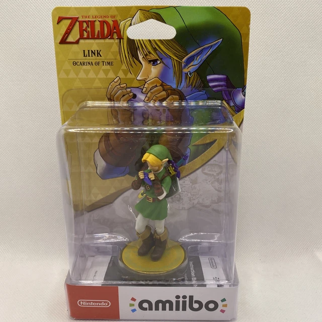 LINK AMIIBO THE Legend of Zelda Ocarina of Time Nintendo, Sealed 39.64