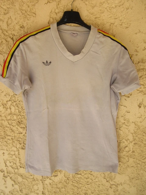MAILLOT BELGIQUE BELGIUM ADIDAS ULTRON VENTEX vintage 80'S shirt