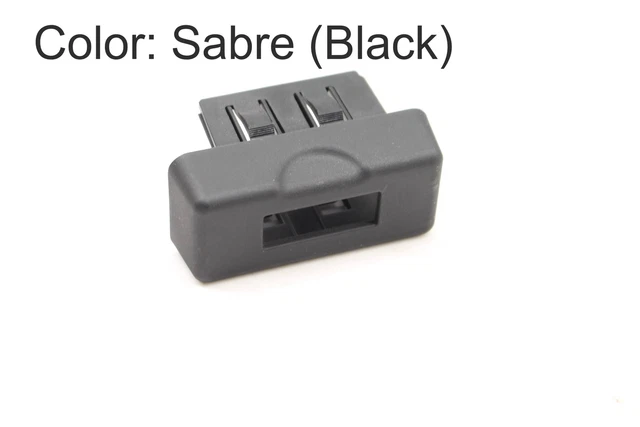2007-2018 VW TOUAREG - MMI Cable PLUG TRIM - Sabre (Black) 4F0035909