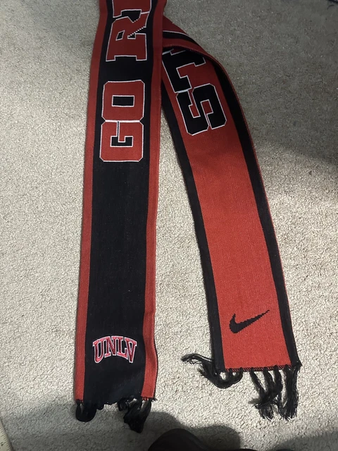 UNLV  NIKE GO REBELS Runnin’ Rebels Scarf Red & Black