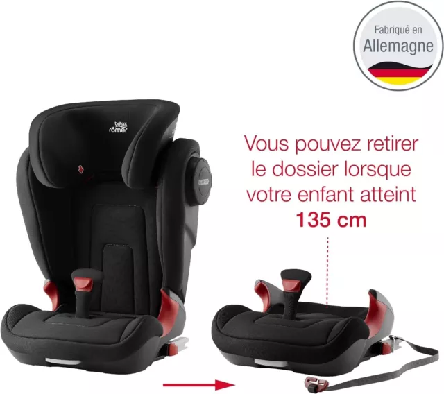 BRITAX RÖMER Siège Auto KIDFIX 2 S,  SICT, enfant de 2