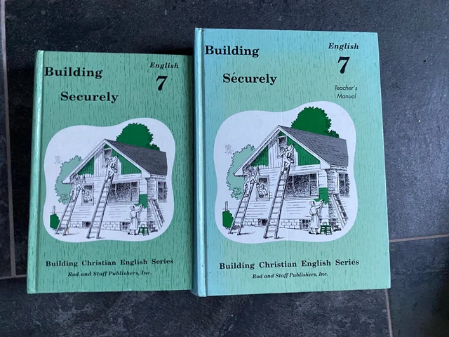Building Christian English Series, Building Securely, English 7  - Rod and Staff