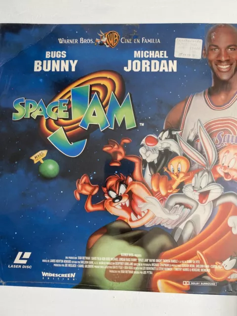 Pelicula LaserDisc Space Jam Animacion