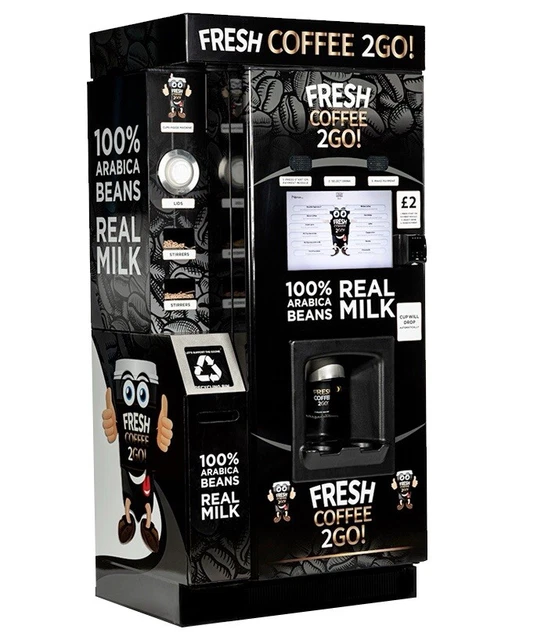 FRESH COFFEE VENDING Machine Westomatic Sigma Touch Refurbished £995.00