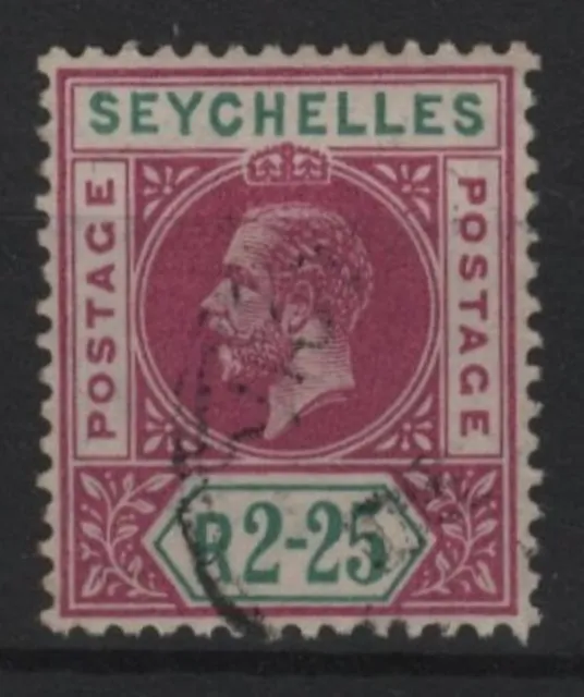 Seychelles King Georg V. 1912-1913 Postage Postage R 2.25 used