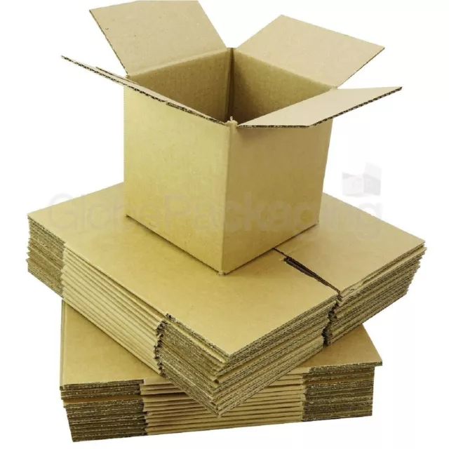 25 x 9"x6"x6" CARDBOARD RECTANGLE MAILING BOXES 9x6x6"