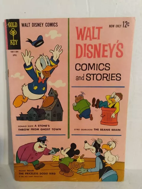 Walt Disney's Comics and Stories Gold Key Volume 23 No 7 April 1963 Donald Duck!