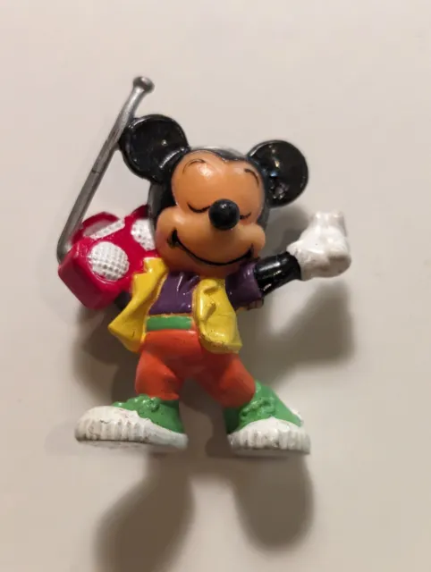 Alte Micky Maus Figur mit Radio Disney Figur Ü-Ei