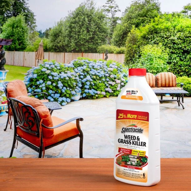 Weed And Grass Killer Concentrate 40 Ounces, Use On Patios, Walkways New