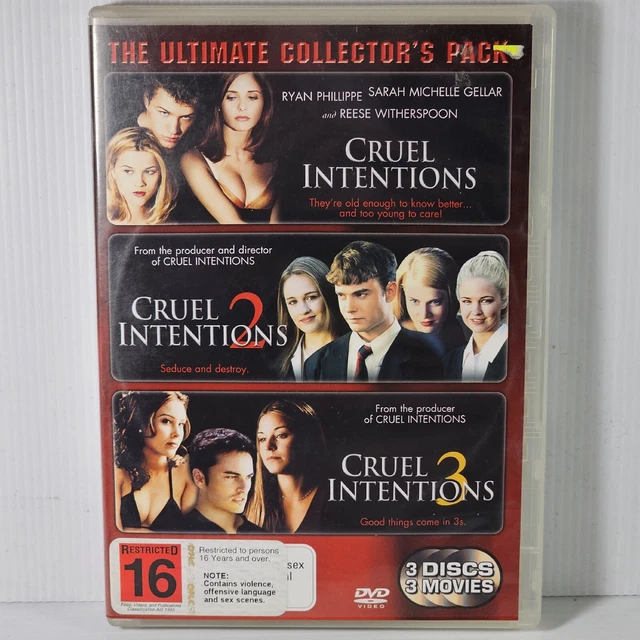 CRUEL INTENTIONS 1, AND The Ultimate Collectors Pack DVD