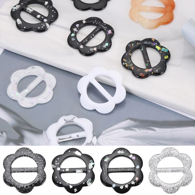 Ropa Decoración Camisa Botones Bufanda Clips Anillo Camiseta Clips Hebilla de cinturón