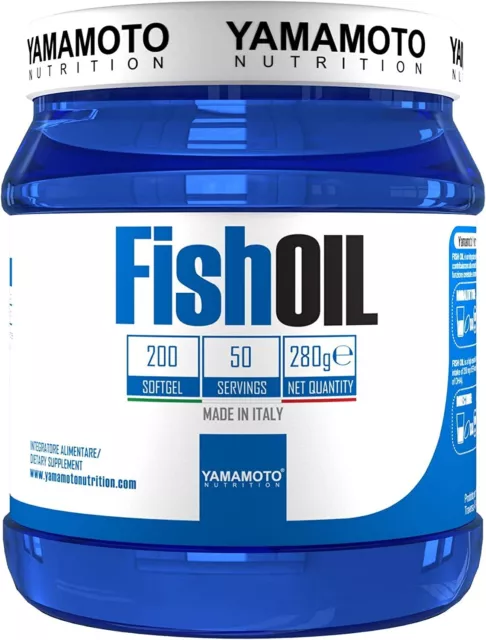 Fish OIL di YAMAMOTO NUTRITION - 200 softgel omega 3