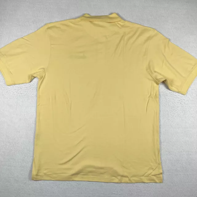 Dunbrooke Polo Shirt Mens XL Yellow Ocean Players Club Carnival Casino Ship NWT 2