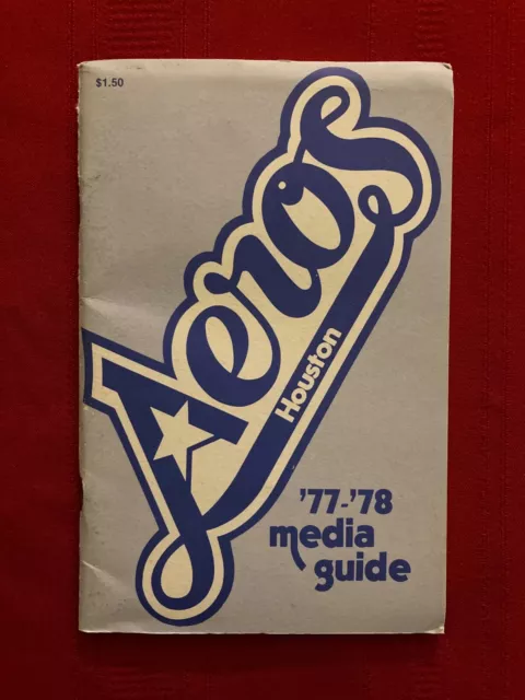 1977-1978 WHA Houston Aeros media guide / Penultimate season / Lacroix / Tonelli