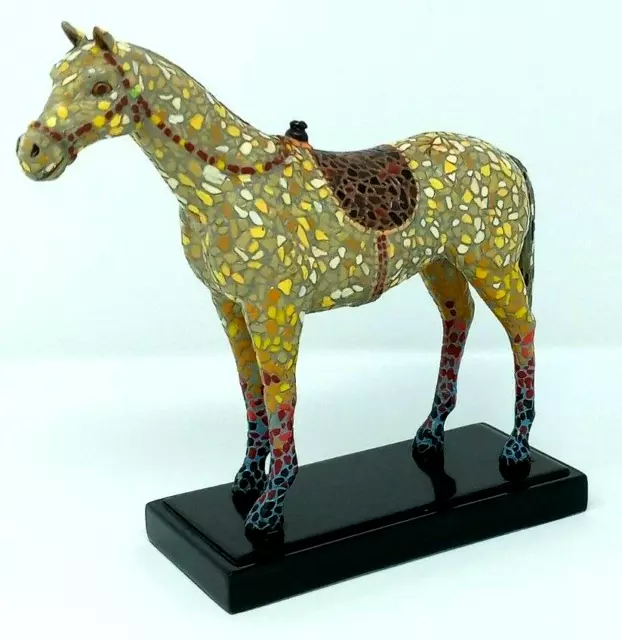 Horse Fever Mosaic Statue Gene P Hotaling 70101 # 3781 7.5" Christhomas Corp