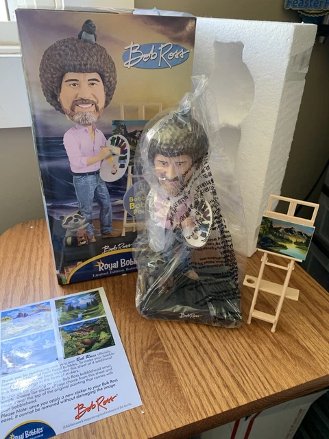 NEW Royal Bobbles BOB ROSS 2019 Limited Edition Bobblehead Collectible FREE SHIP