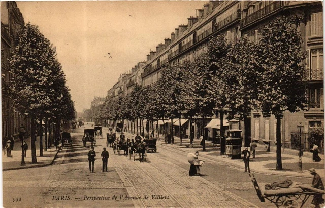 CPA AK PARIS 17e Perspective de l'Avenue de Villiers (573771)