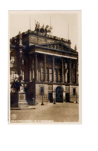 Ansichtskarte Deutsches Reich Braunschweig  Nr. 6  Residenzschloss  23.01.1906