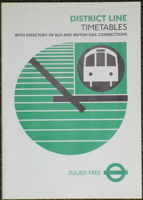 vintage-london-underground-district-line-public-timetable-booklet-1982